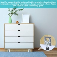 wsustore--8 Pieces Adjustable Furniture Feet Kit Accessories Screw 55/102 mm Heavy Duty Furniture Le