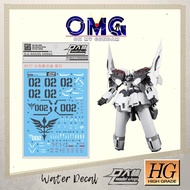 Dalin Water Decal UC37 HG Neo Zeong Narrative Ver. Gundam Neo Zeong Water Decals Gundam Sticker OMG 