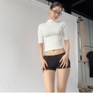 Shorts low-rise stretch fabric - Q10