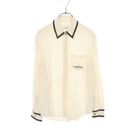 【二手】Burberry Horseferry 印花 Logo 女士絲質襯衫（二手 B 級）