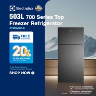 Electrolux 503L 700 Series AI AutoSense Top Freezer Inverter Fridge Refrigerator ETM5002C-B