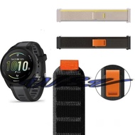 Trend Strap~[Watch Strap] Garmin Forerunner 165 Strap Nilon Trail Watch Band Fr 165 Acc - Yellow Bei