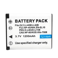 For Nikon EN-EL10 Olympus LI-40B LI-42B Battery LED Charger Coolpix S202,S203,S210,S220,S230,S500,S5