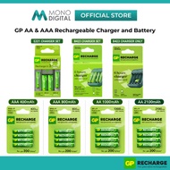 GP RECYKO RECHARGEABLE BATTERY & CHARGER SMART ENERGY AA / AAA 9V / B423 / E211 / B631 / M451/ E221 