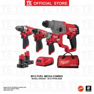 Milwaukee M12 Fuel Mega Combo Free M12 Stubby (M12 FPP3N-402B)