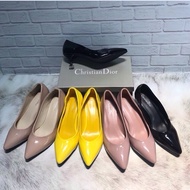 Glossy dior heels/dior Shoes/branded heels Shoes/glossy branded Shoes
