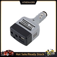 Car Mobile Converter Inverter USB Adapter DC 12V/24V to AC 220V Charger Power