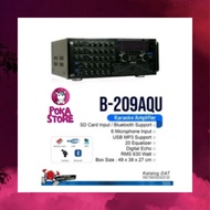 Power AMPLIFIER DAT BLUETOOTH USB SD CARD MP3 KARAOKE - B 209 AQU