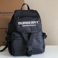 戰馬雙肩包 Burberry背包 男女通用款雙肩背包 Vintage復古格紋尼龍背包 運動休閒背包 男生雙肩包 女生後背包 復古百搭通勤雙肩包 學生書包 出差旅行背包 男包女包