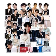 COD 50 Pcs LIN YI Chinese Actor Stickers Cute Waterproof Chinese Drachin Actor For Notebook Bike Ska