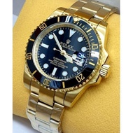 Analog Luxury Watches Rolex Submariner for Men Jam Tangan 40mm Diameter with Free Box