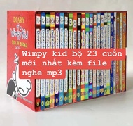 Bộ nhập Tiếng Anh - Diary Of A Wimpy Kid - Nhật Ký Chú Bé Nhút Nhát (trọn bộ 23q)