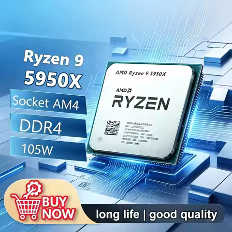 AMD R9 5950X Ryzen 9 5950X 16-Core 3.4 GHz Socket AM4 105W Socket AM4
