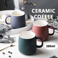 {SG} 380ML Ceramic Coffee Mug Tea Mug Ceramic Coffee Cup Tea Cup Drinking Cup Porcelain Mug Cups