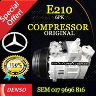 MERCEDES-BENZ E-CLASS E210 6PK 7SBU16C 1 PIN 3 LEG DENSO ND COMPRESSOR/ KOMPRESOR (CAR AIRCOND SYSTE