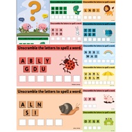 Unscramble worksheet pdf printable