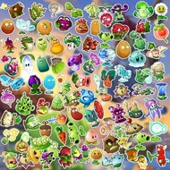 Plants vs Zombies 2 Stickers Cute Cartoon Game Merchandise Waterproof Self-Adhesive Water Cup Statio