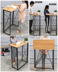[免安裝/免運費] 站立式可收納工作高桌 站立桌|High Level Foldable Work Desk [tag: standing desk, high desk, table, workin