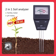 เครื่องตรวจดิน เครื่องวัดค่าดิน ph (Soil Analyzer ph meter npk fertilizer) 2 in 1 วัดค่าปุ๋ย NPK เครื่องวัดดิน PH วัดค่าดิน ความเป็นกรดด่าง ดินและค่าปุ๋ยรวม NPK