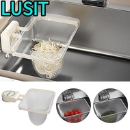 LUSIT Sink Filter Rack, Sink Strainer Kitchen Strainer Kitchen Rag Storage Rack, High Quality Basket
