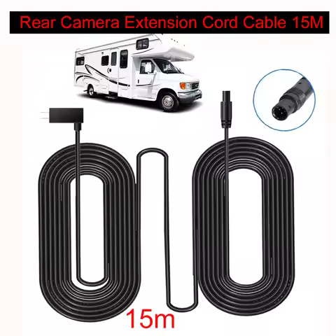 FOR 70mai Rear Camera Extension Cord Cable 15m 50 for 70MAI RC14 RC12 RC11 RC09 RC06 FC02 rear photo