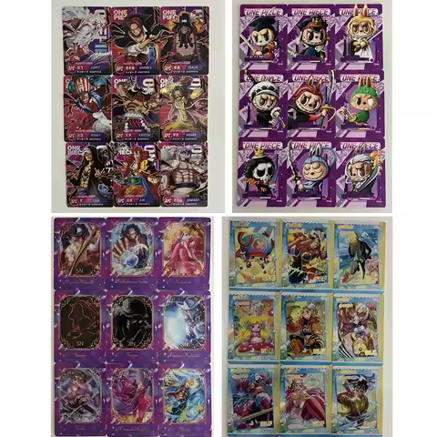 Japanese Anime ONE PIECE WAF WD Boa Hancock SHANKS Monkey D. Luffy Collectible Cards Christmas Birth
