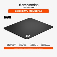 SteelSeries QcK Heavy Gaming Mousepad แผ่นรองเม้าส์ แบบ Control รุ่นหนาพิเศษ ผ้า Micro-woven cloth