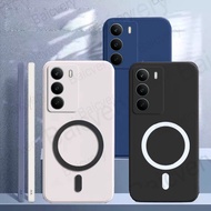 OPPO Realme C71 Casing Phone Case Cover with Magnetic Wireless Charger Sticker