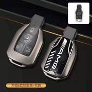 Mercedes-Benz Gle53 Cla35 CLA45 AMG Key Case Gt50 Remote Key Protection Case Gt53 Leather Keychain