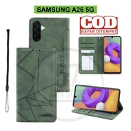 Samsung A26 5G Premium Quality flip case, latest magnetic leather flip cover magnetic