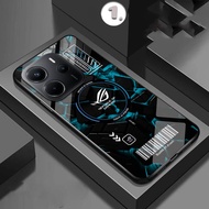 HP [FK-41] Case Glasshp For Xiaomi Redmi Note 14 Pro poco F7 Pro poco F8 pro poco M8 Pro Note 15 Not