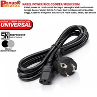 Magiccom Magic Com Cable 3 Hole Cable - Magic Com Rice Cooker Plug 3 Hole Computer Cable 3 Pin Socke