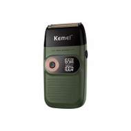 Kemei KM-2026 精鋼刀頭電動剃須刀 電鬚刨 | 理髮器 | LCD顯示 | 人體工學貼面設計