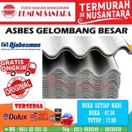 ASBES DJABES GELOMBANG BESAR 6 GELOMBANG *****