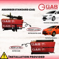 GAB ABSORBER STANDARD (GAS) - TOYOTA VIOS NCP93 , PRIUS C