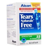 Alcon Tears Naturale Free Lubricant Eye Drops (32s)