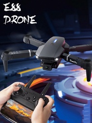 E88 Foldable Drone With 480p Camera, Remote Control Drone Toys For Beginners, Mobile APP Control, On