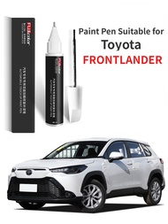 Paint Pen Suitable for Toyota FRONTLANDER Paint Fixer Platinum Pearl White Ink Crystal Black Special Car Supplies Car Paint pen