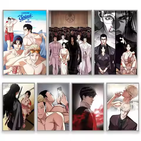 Hot Comics L-Lookism Poster Perfect Sticker Self Adhesive Art Designed for Home Dining Office Spaces