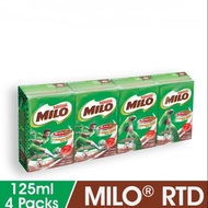 Milo aktiv-go ( 125 ml×4 )