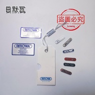 Rimowa Label rimowa Metal LOGO Aluminum Label rimowa Tag Tag rimowa Luggage Sticker ins Environmentally Friendly White Anti-Lost