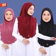 Tudung Sarung Layla Mosscrepe Free Size