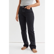H&m women's jeans loose straight high waist new original