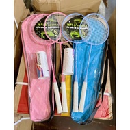 Badminton Racket Free 2-3 Badminton Balls 1 Pair - Over Badminton - Cheap Badminton Racket Set