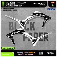 SIMPLE ELEGANT CRF 150 STRIPING (H76)