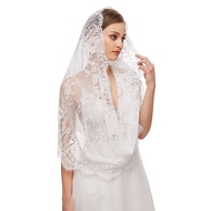 Fir Church Veil Mantilla Scarf Latin Mass Lace Veils for Confirmation and Baptism