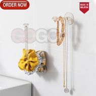 GG Home Storage Gadget Jewelry Display Hanging Rack Waterproof Hair Rope Necklace Glasses Holder Pun