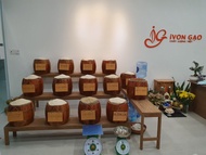 iVON GẠO - Gạo lức Tím  (Túi 3kg) - Gạo hữu cơ nhiều chất sơ tốt sức khoẻ (TẶNG 01 MUỖNG KHI MUA TỪ 