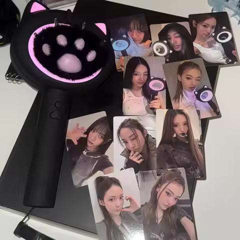 Kpop MEOVV Lightstick Card 5pcs/Set Special Card TBL FL Ver Card Korean Style LOMO Card Anna Narin G