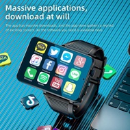 One Piece LOKMAT Android 15 System Smart Watch 9MAX Dual Camera Dual System 64G Memory 2.88 Large Sc